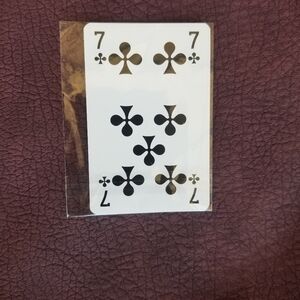 Authentic LV Playing Card